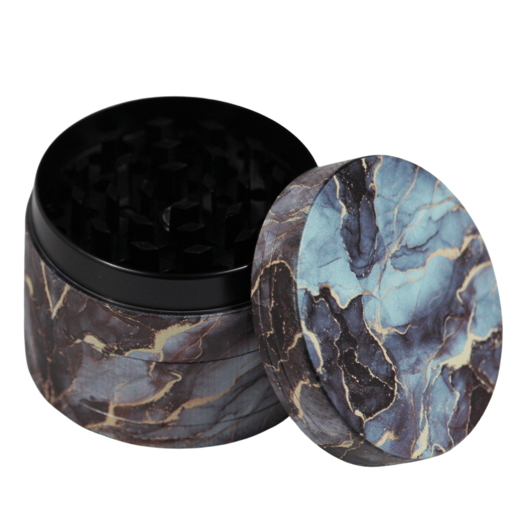 Black Marble Herb Grinder