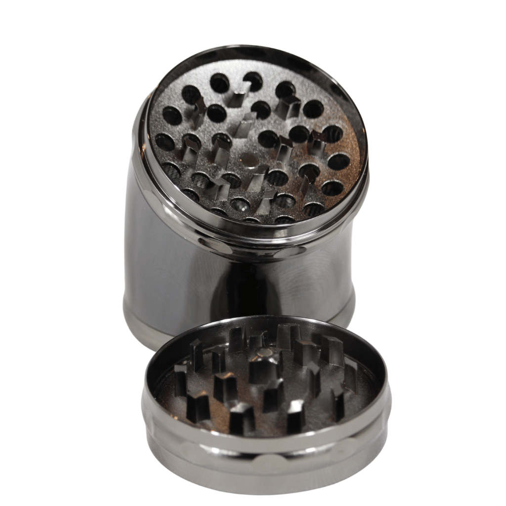 Black Roulette Wheel Herb Grinder
