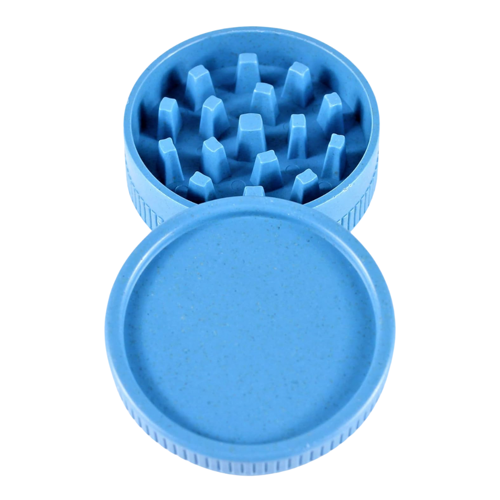 Blue Hemp Fibre 55mm Herb Grinder