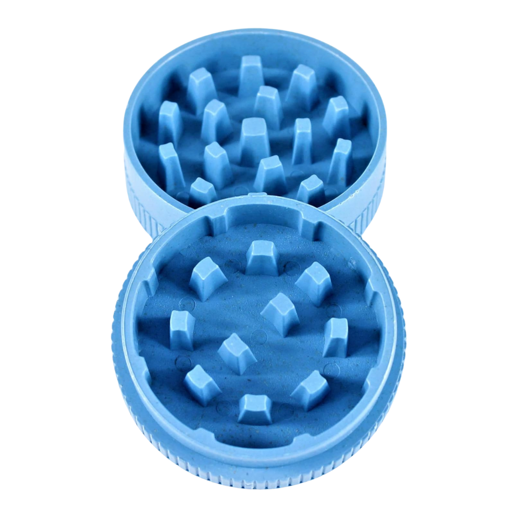 Blue Hemp Fibre 55mm Herb Grinder