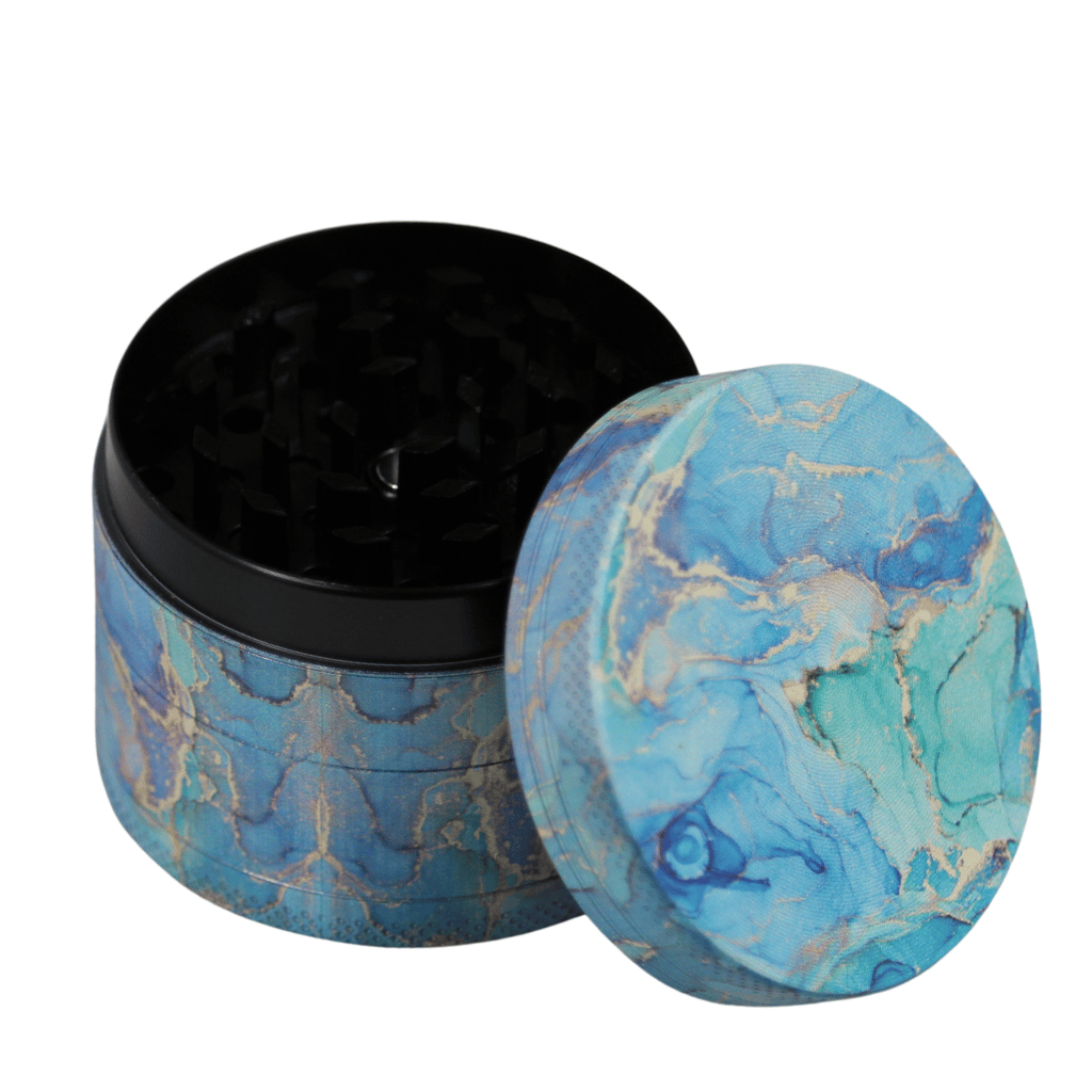 Blue Marble Herb Grinder
