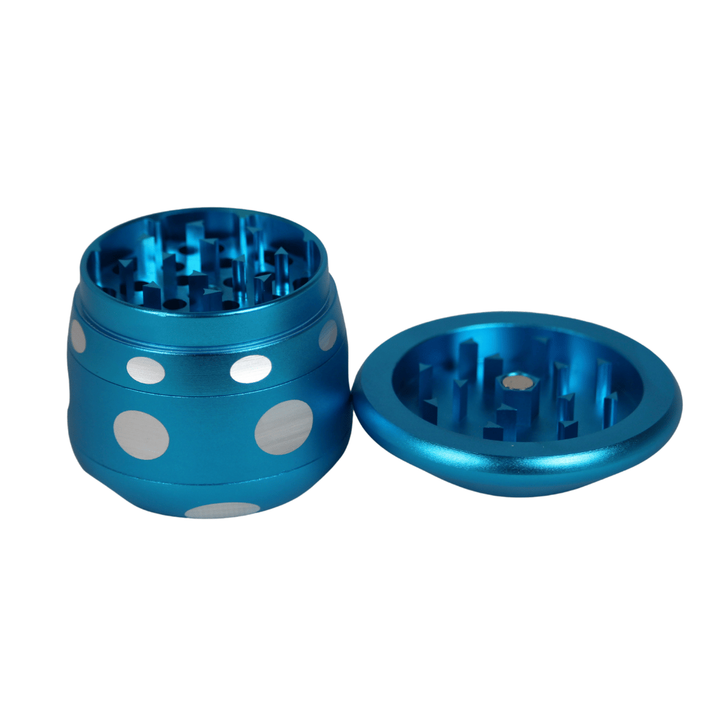 Blue Mushroom Herb Grinder