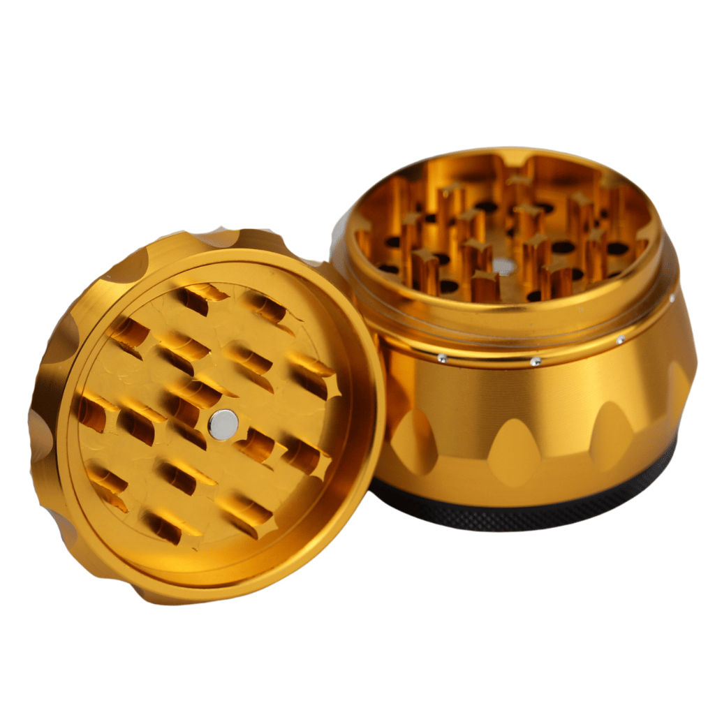 Gold Crucible Pot 60mm Herb Grinder