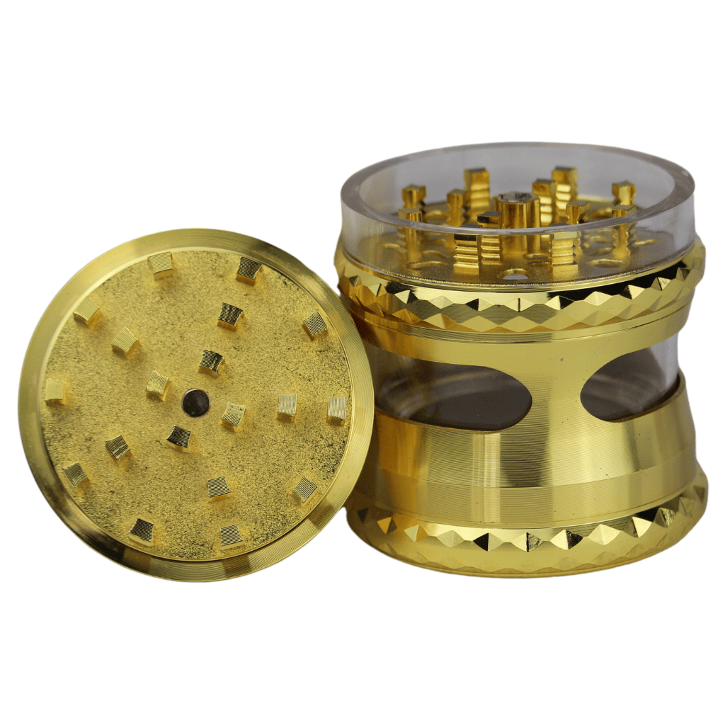 Gold Stainless Steel 60mm Herb Grinder