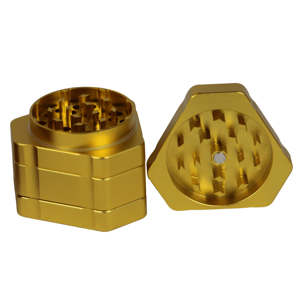 Gold Trinity Herb Grinder