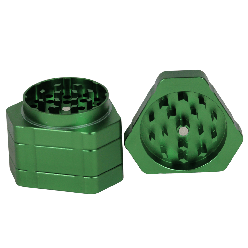 Green Trinity Herb Grinder