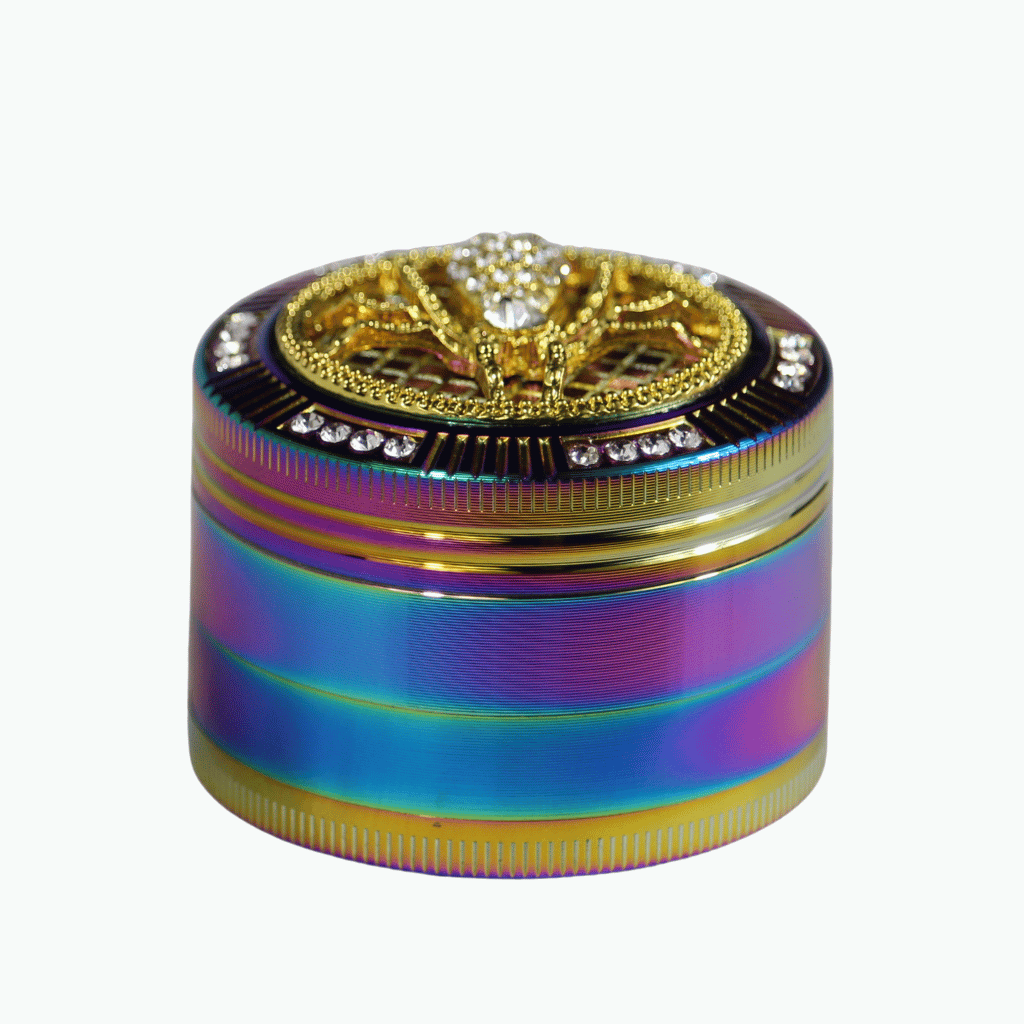 Iced Out Spider Herb Grinder