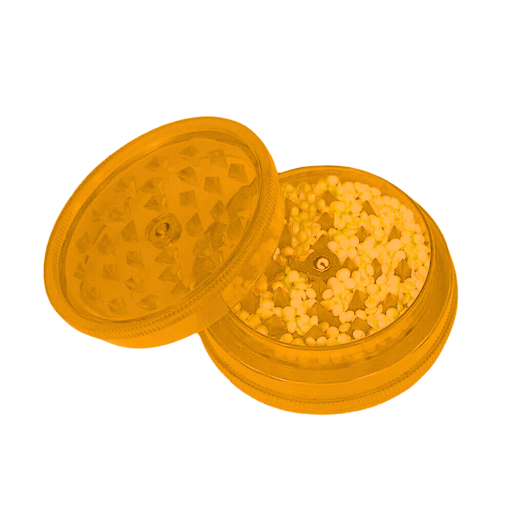 Orange Acrylic 40mm Herb Grinder
