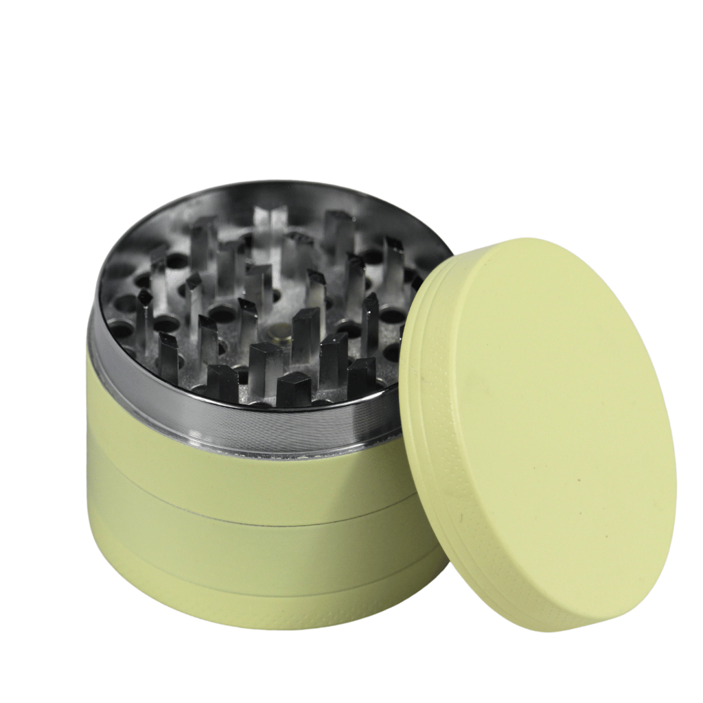 Pastel Yellow 55mm Herb Grinder