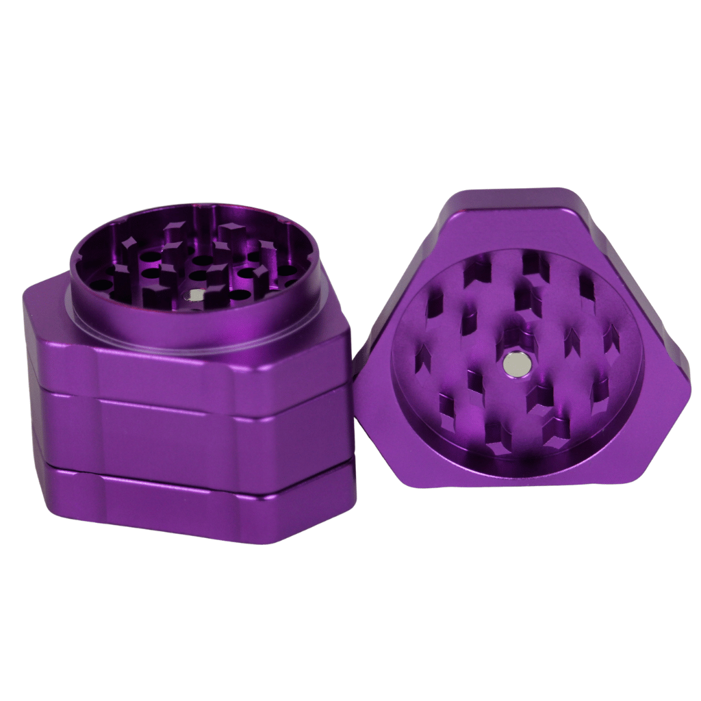Purple Trinity Herb Grinder