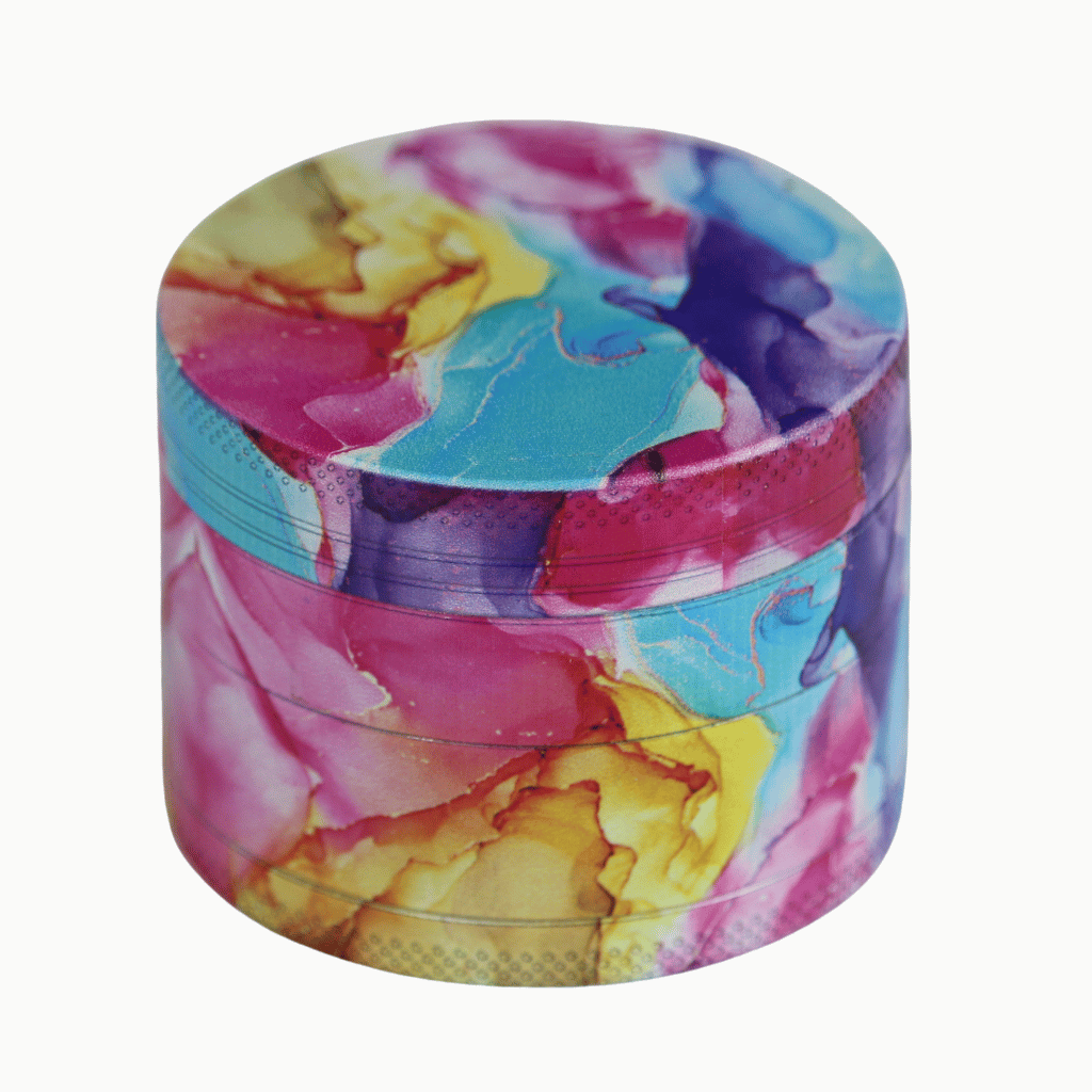 Rainbow Marble Herb Grinder