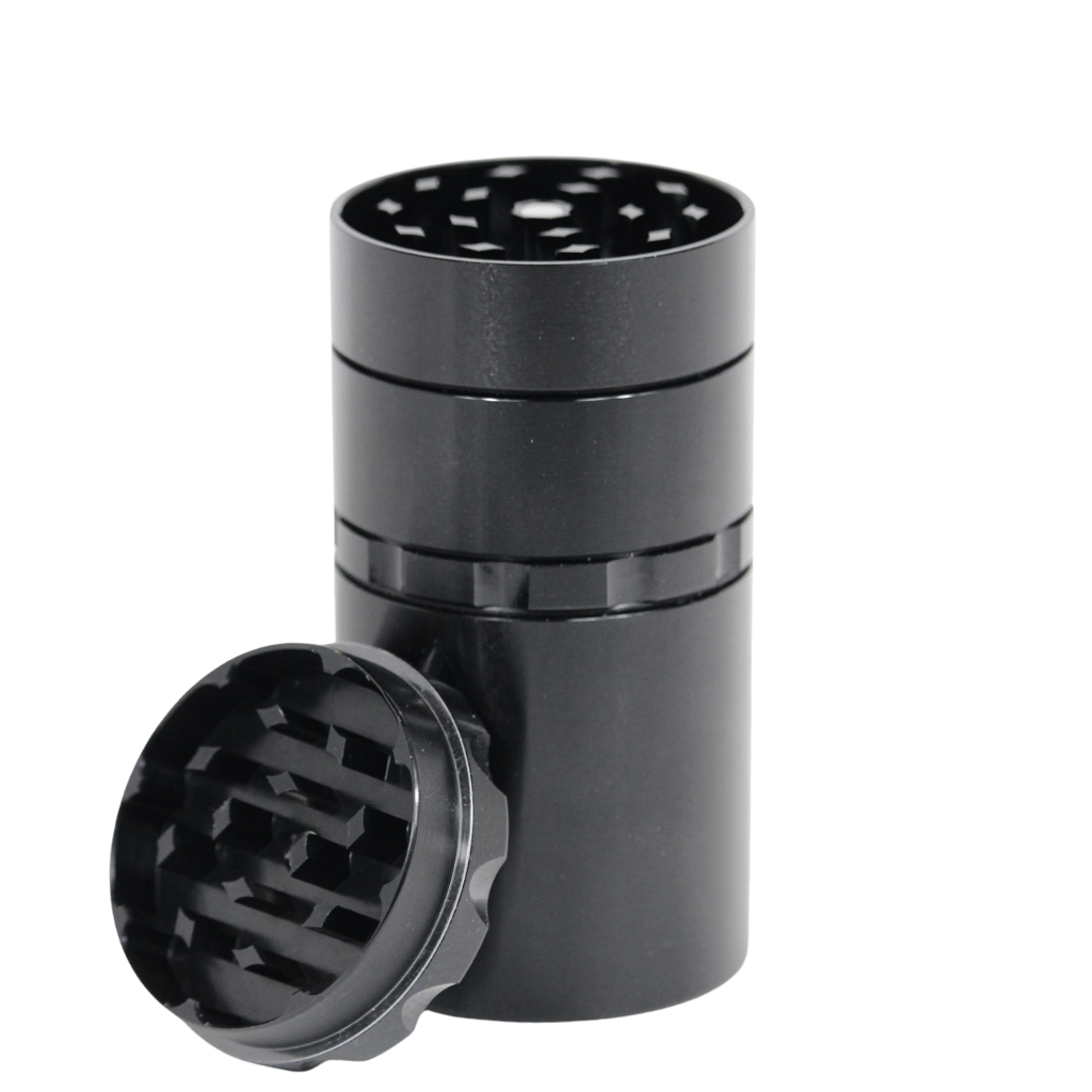 The Tower Black - 5 Piece Herb Grinder