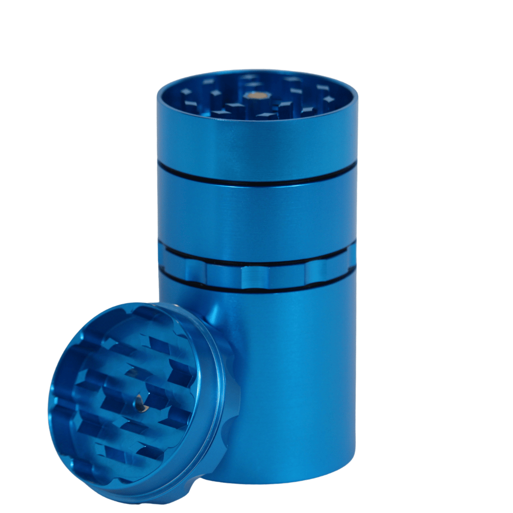 The Tower Blue - 5 Piece Herb Grinder