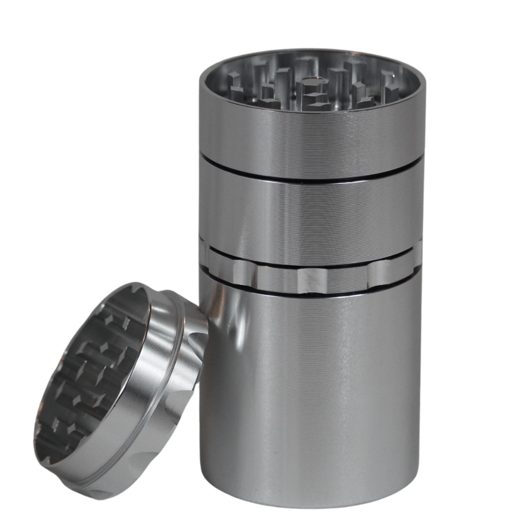 The Tower Silver - 5 Piece Herb Grinder