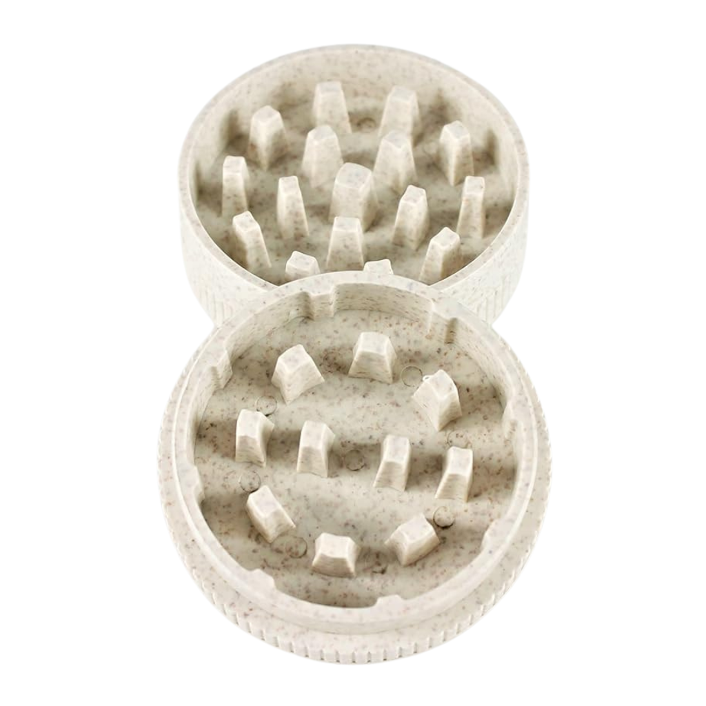 White Hemp Fibre 55mm Herb Grinder