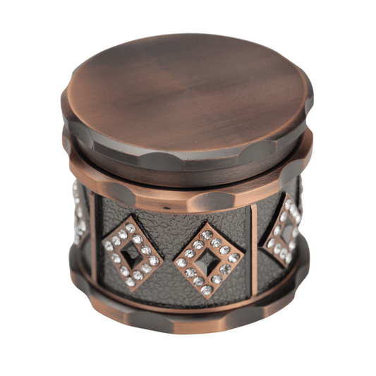Bejewelled Bronze 60mm Herb Grinder