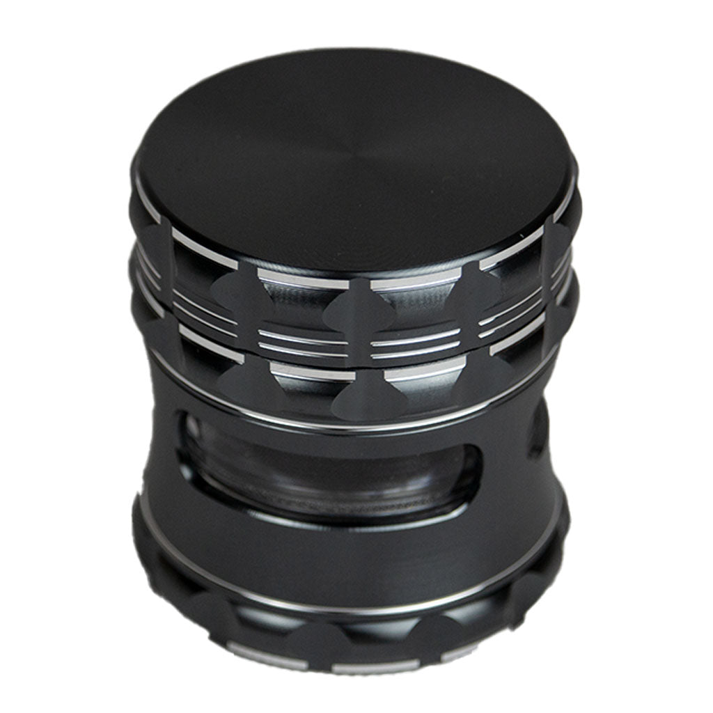 Black Stainless Steel 60mm Herb Grinder
