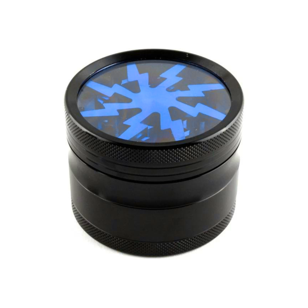 Blue Lightning Arc 63mm Herb Grinder