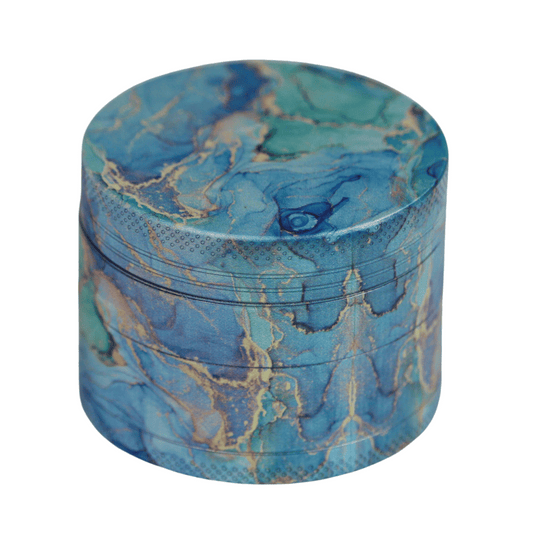 Blue Marble Herb Grinder
