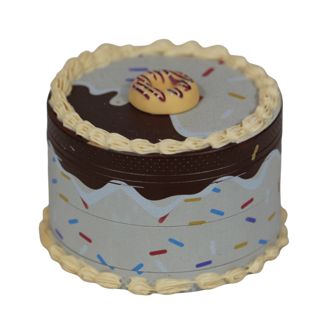 Chocolate Doughnut Cake Herb Grinder