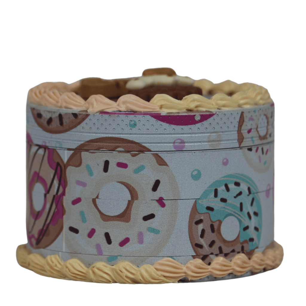 Chocolate Doughnut Cake Herb Grinder