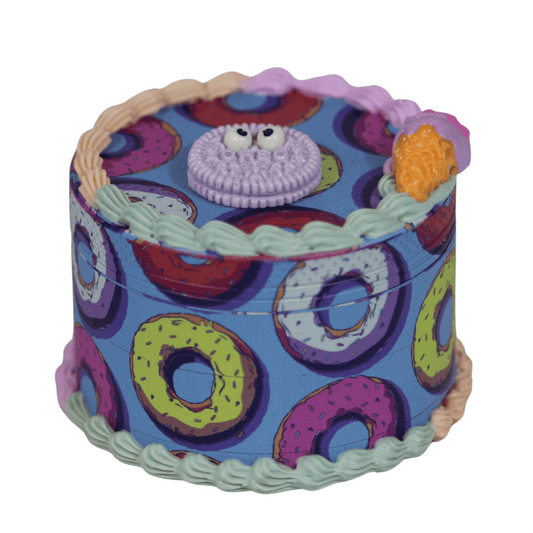 Doughnut Cake Herb Grinder