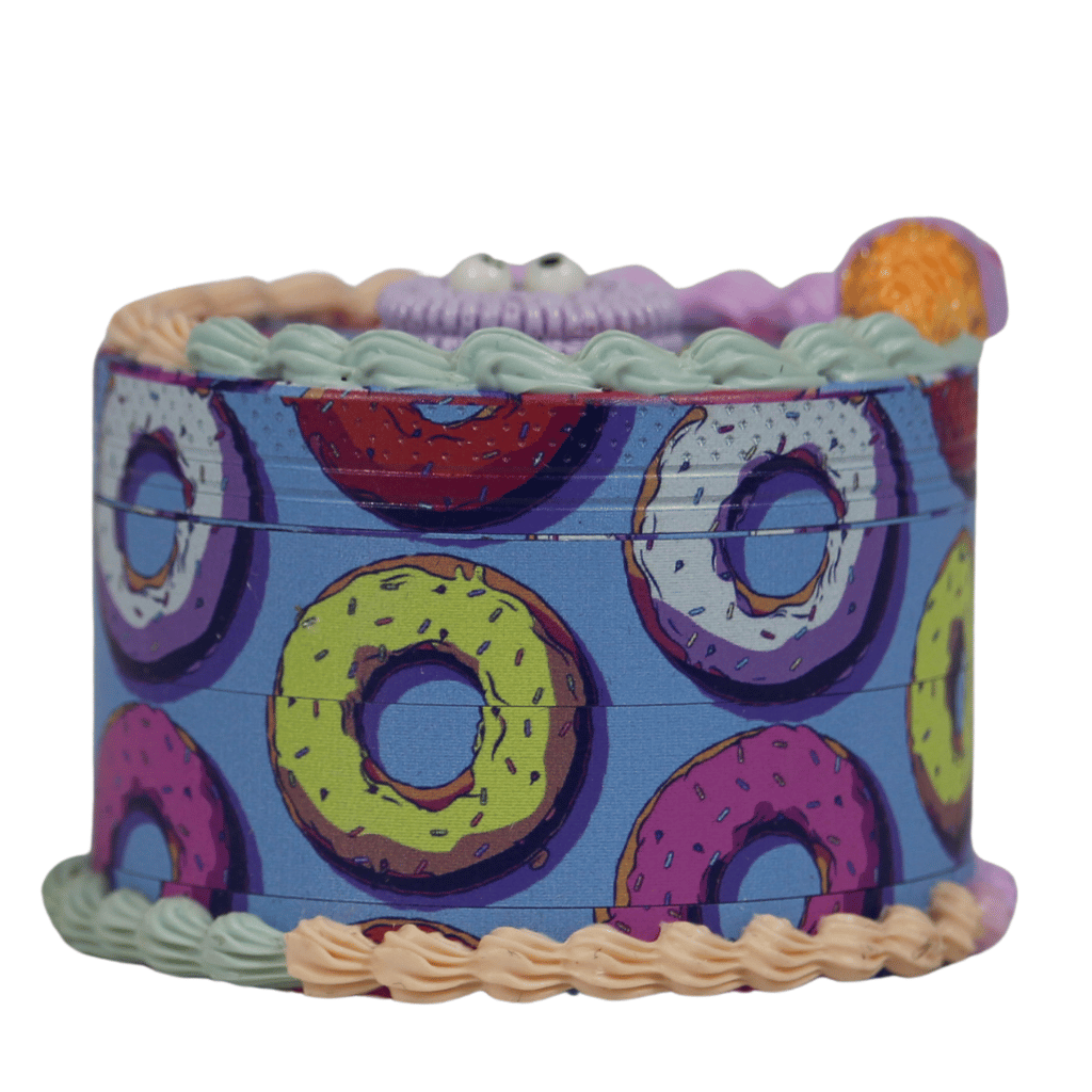 Doughnut Cake Herb Grinder