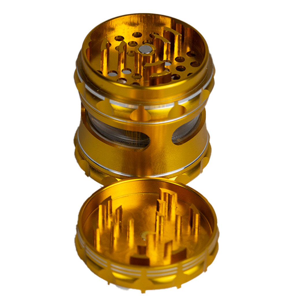 Gold Stainless Steel 60mm Herb Grinder