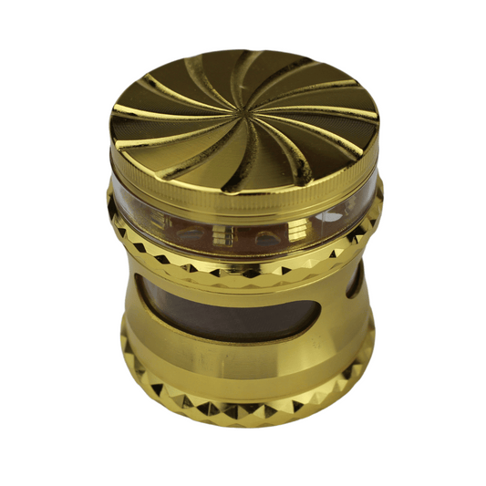 Gold Stainless Steel 60mm Herb Grinder