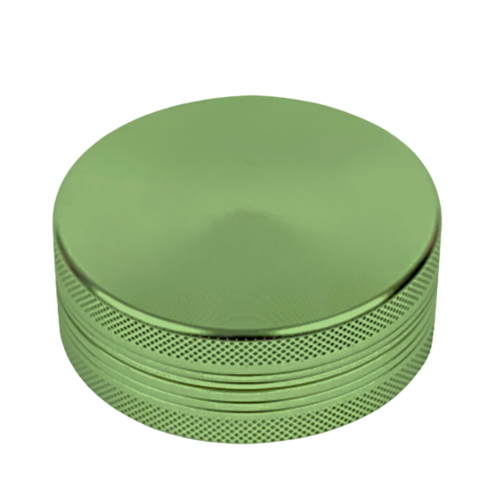 Green Aluminium 60mm Herb Grinder - 2 Piece