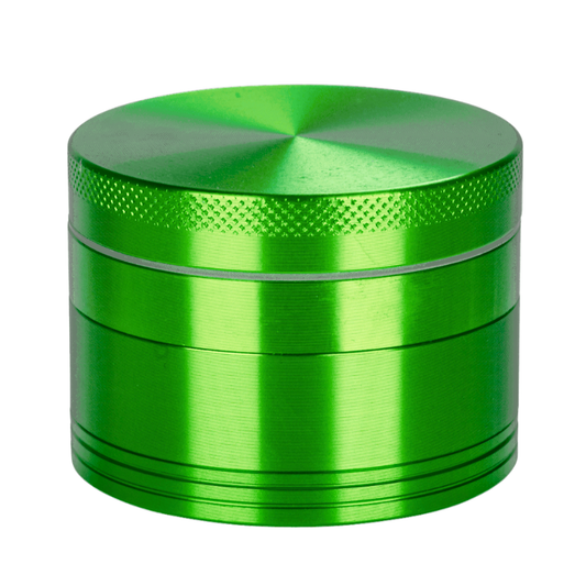 Green Aluminium 60mm Herb Grinder - 4 Piece