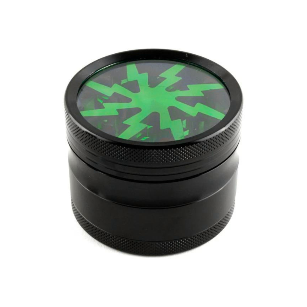 Green Lightning Arc 63mm Herb Grinder