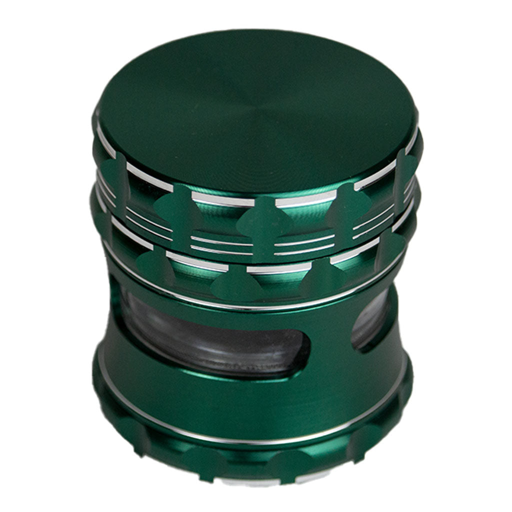 Green Stainless Steel 60mm Herb Grinder