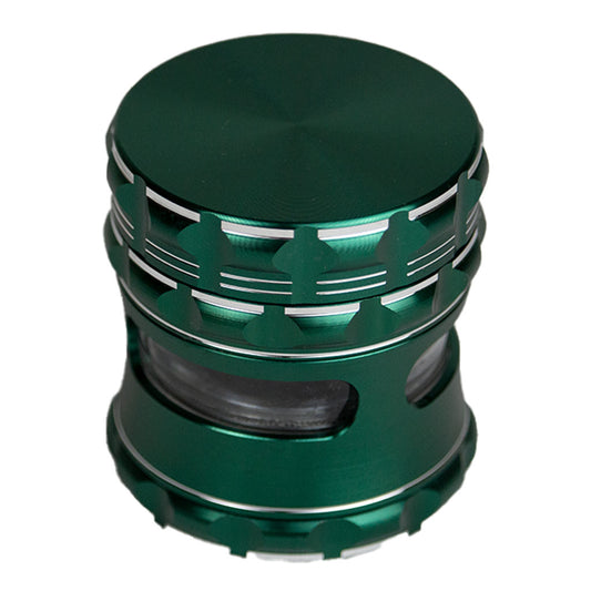 Green Stainless Steel 60mm Herb Grinder