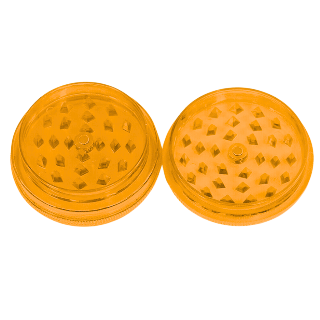 Orange Acrylic 40mm Herb Grinder