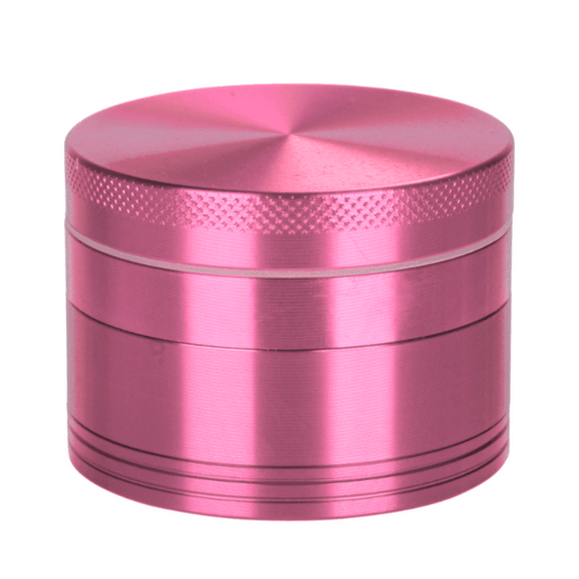 Pink Aluminium 60mm Herb Grinder - 4 Piece