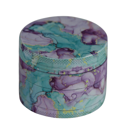 Pink Marble Herb Grinder