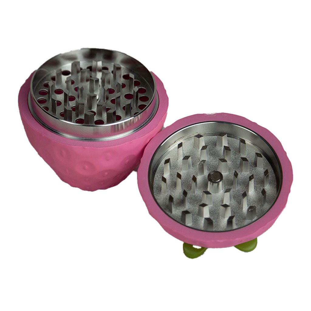 Pink Strawberry Herb Grinder