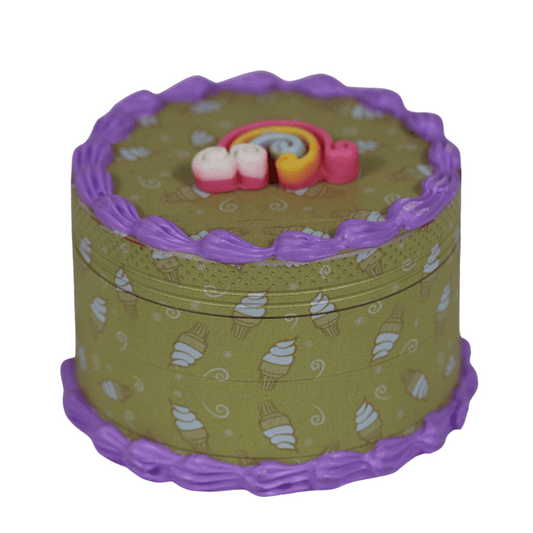 Rainbow Cake Herb Grinder