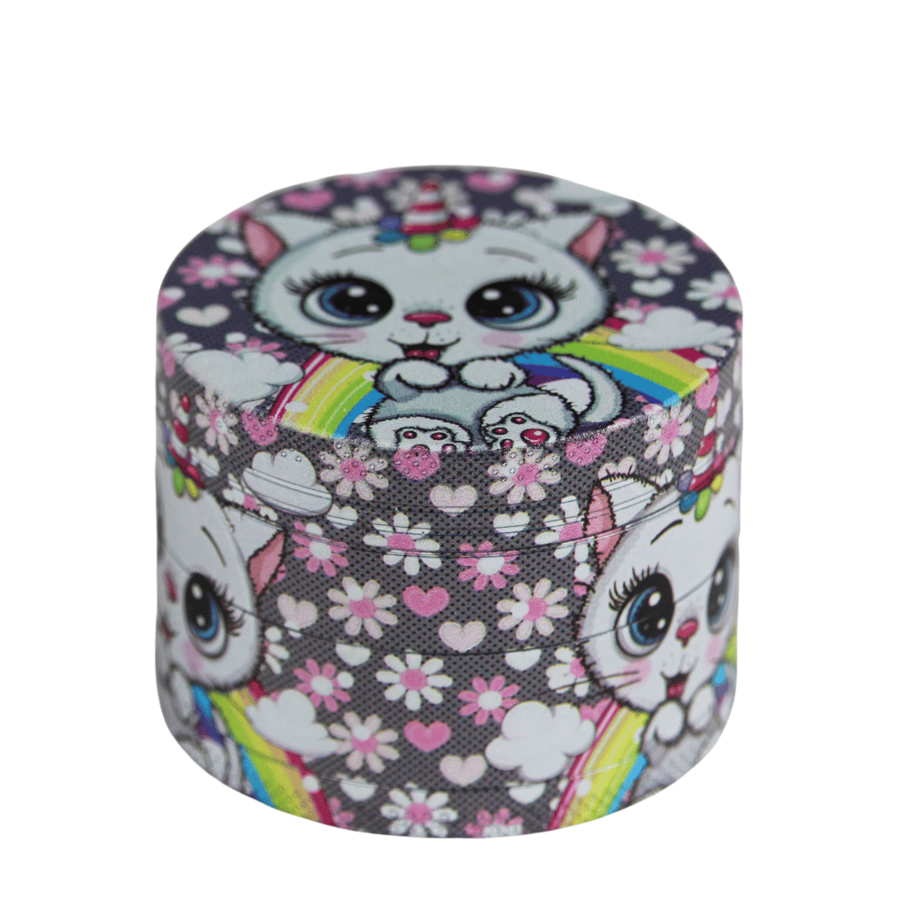 Rainbow Cat Herb Grinder