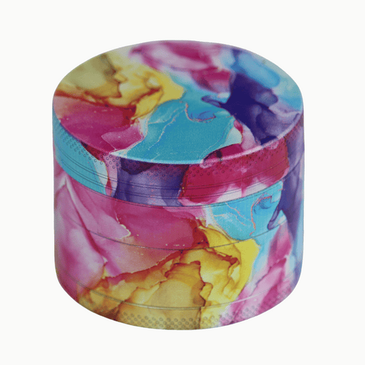 Rainbow Marble Herb Grinder