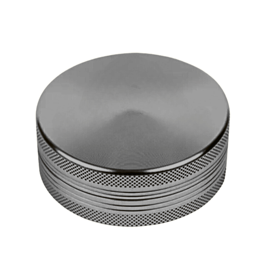 Silver Aluminium 60mm Herb Grinder - 2 Piece