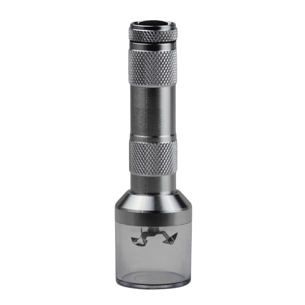 The Electric Torch Herb Grinder Silver