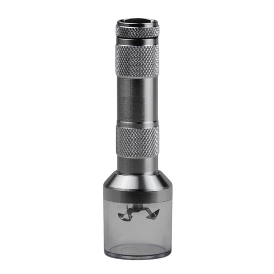 The Electric Torch Herb Grinder Silver