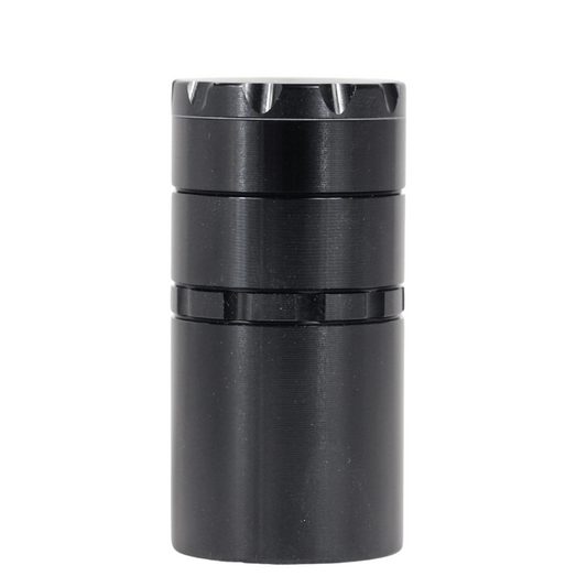 The Tower Black - 5 Piece Herb Grinder