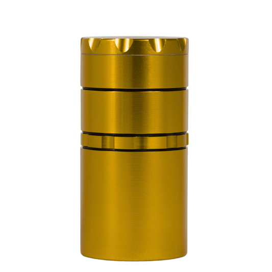The Tower Gold- 5 Piece Herb Grinder